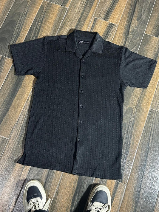 Cuban Collar Shirt